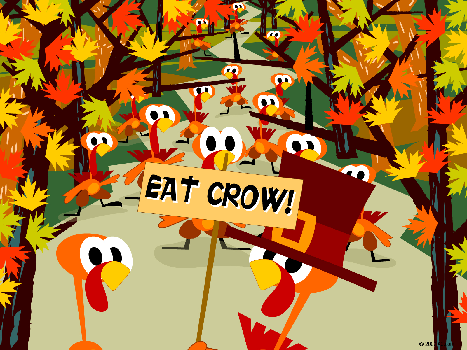 Funny Thanksgiving Background