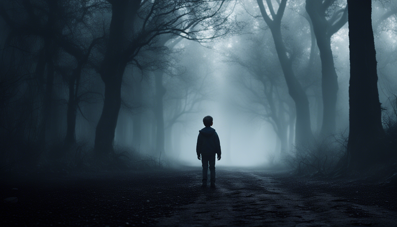 Boy In Dark Wallpaper