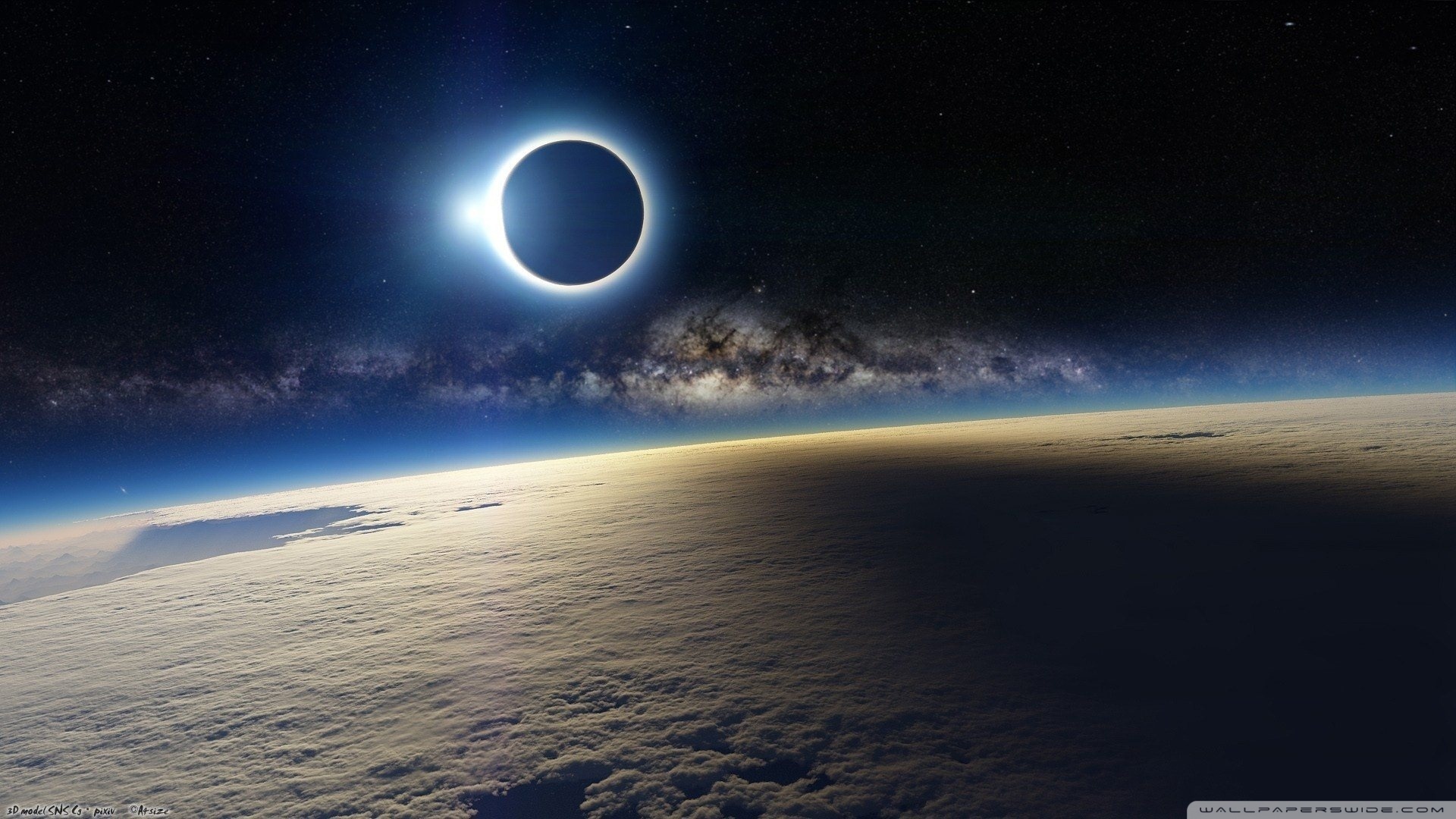 Solar Eclipse Wallpaper
