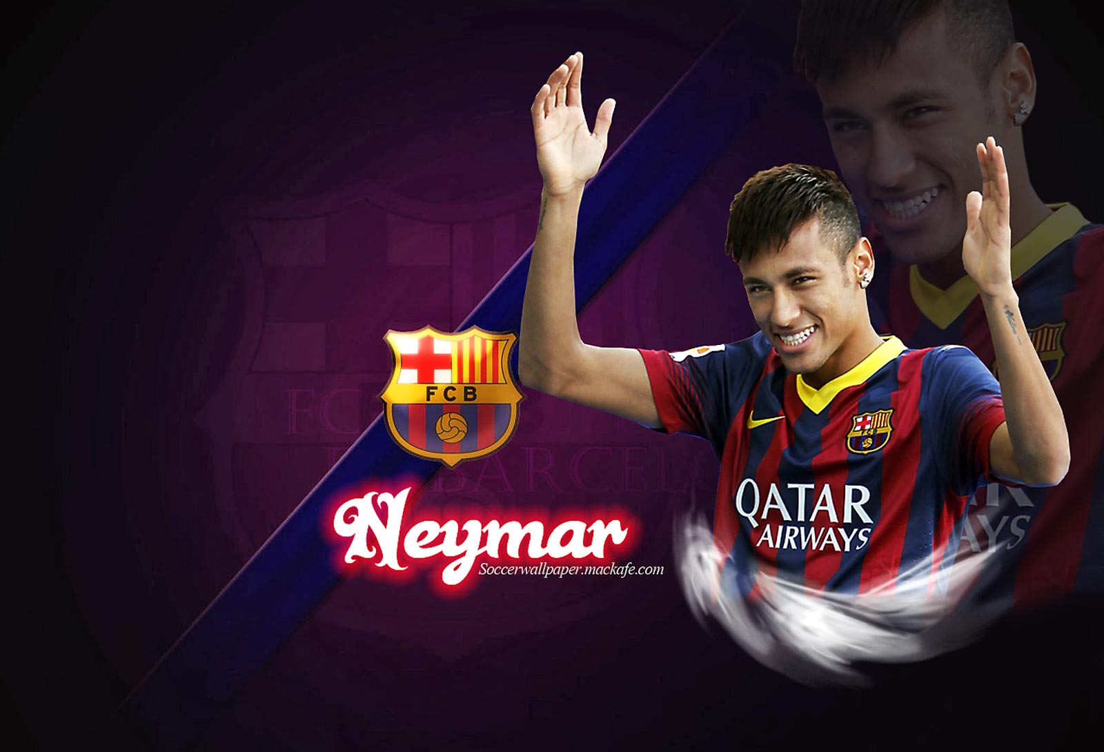 Neymar And Friend On The Barcelona Football Cl Wallpaper High
