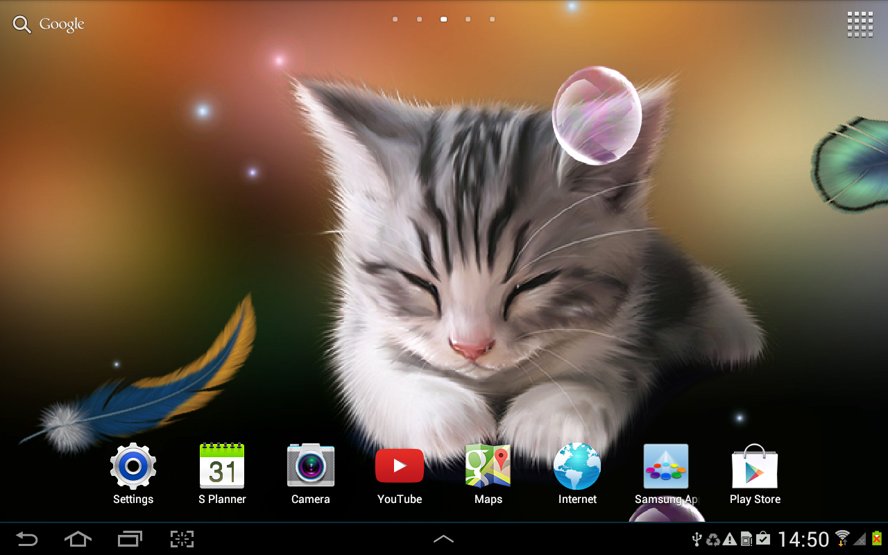 Sleepy Kitten Live Wallpaper Android Apps On Google Play