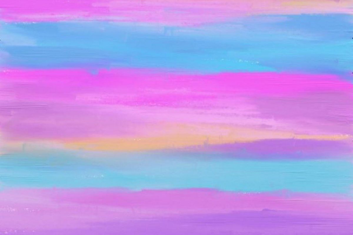 Tricolor Pink Blue Purple Color Pastel Wallpaper