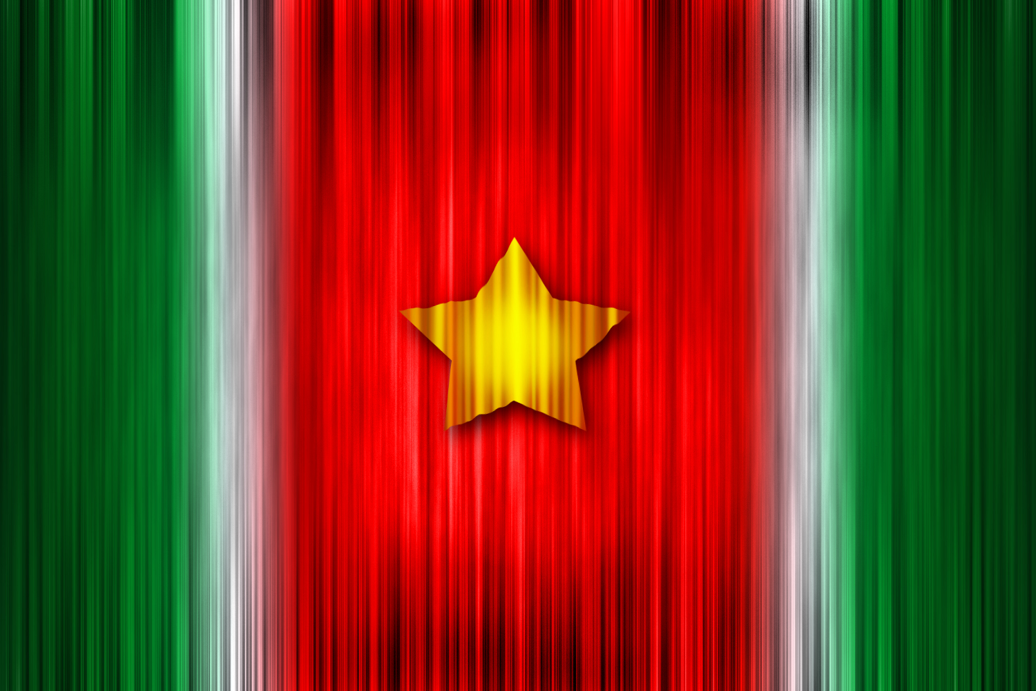 Flag Of Suriname By Ravirajcoomar