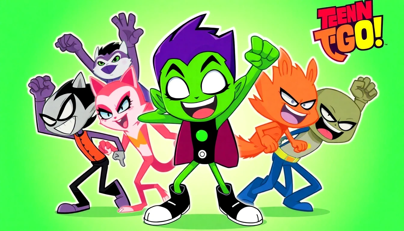 Beast Boy Teen Titans Go Wallpaper