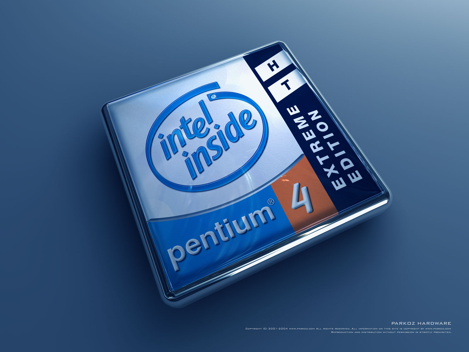Logo Wallpaper Intel Pentium Ht Ee