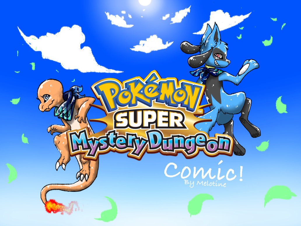 Pokemon Super Mystery Dungeon comic   Cover by Melotine 1032x774