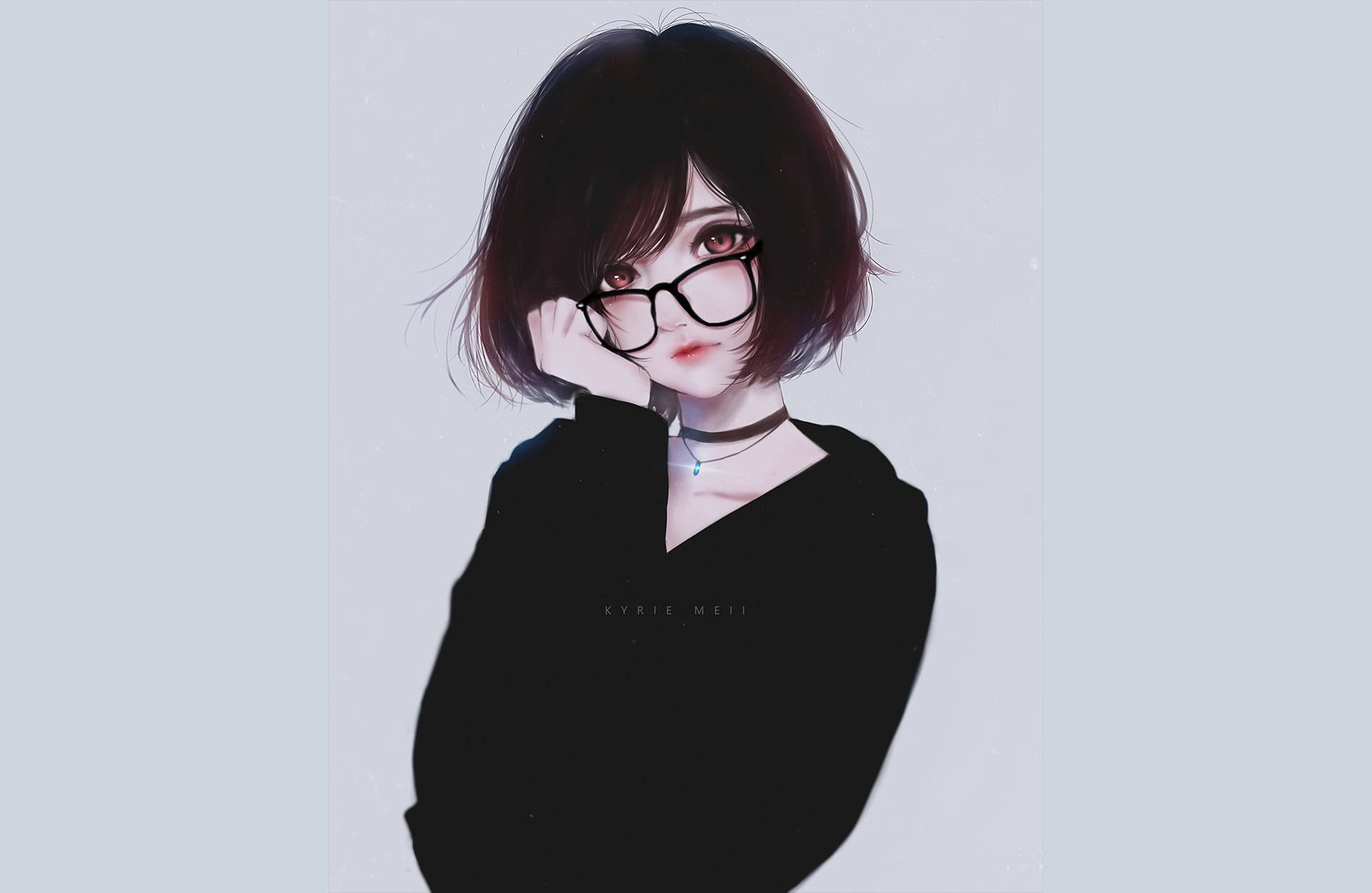 Animated Girl Wallpaper