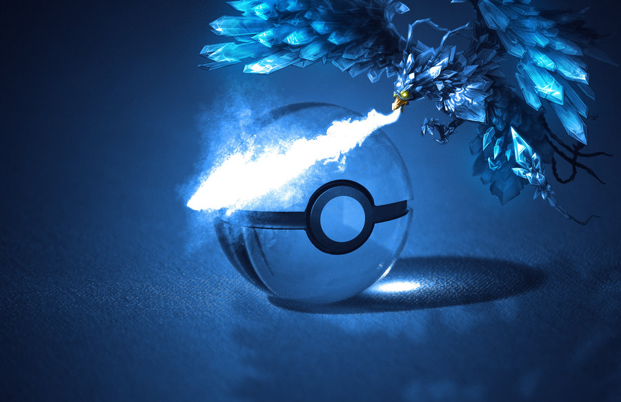 The Pokeball Of Articuno By Wazzy88