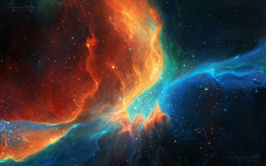 From The Ashes Outer Space Wallpaper Nebula