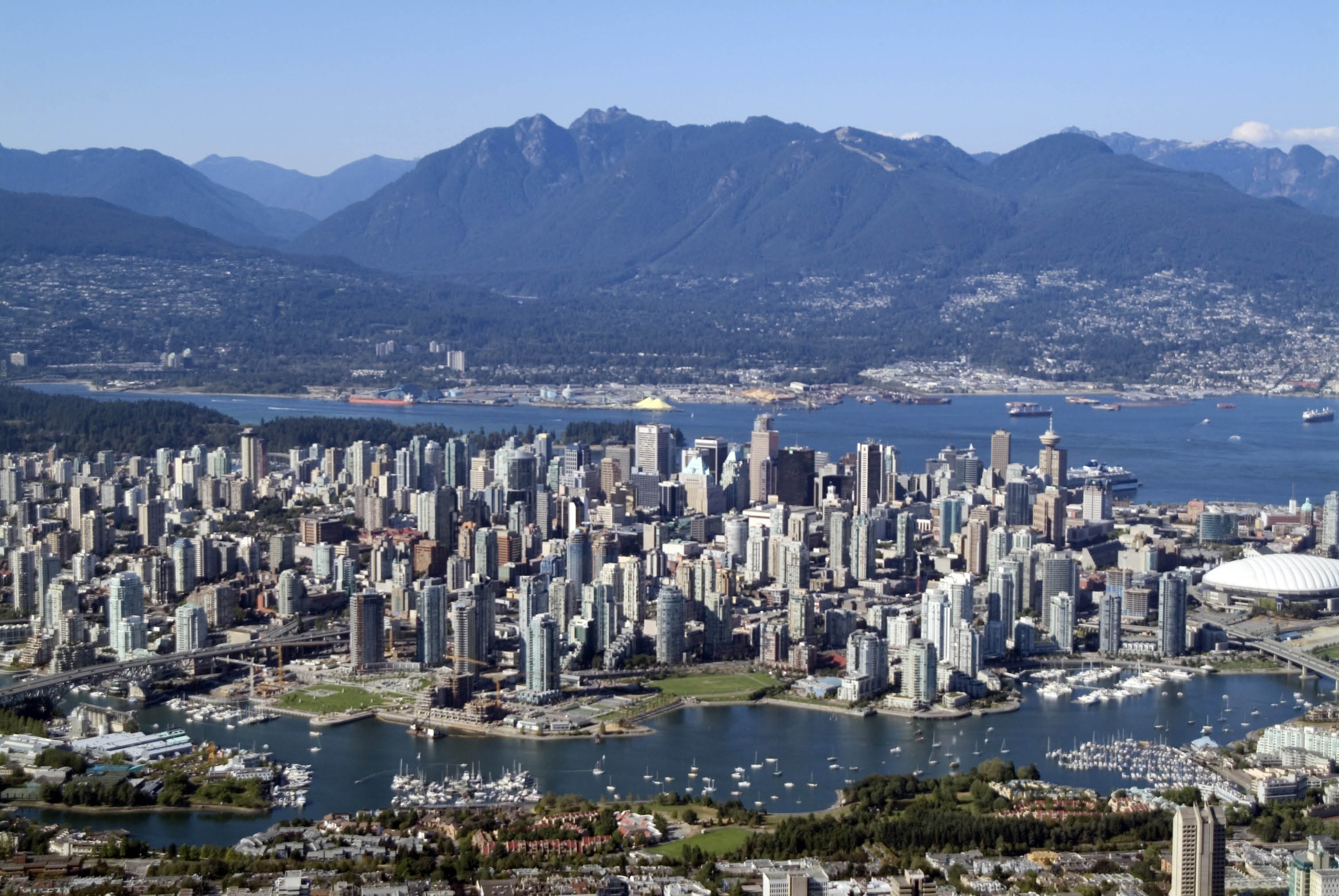 Vancouver HD Wallpaper Buildings Downtown