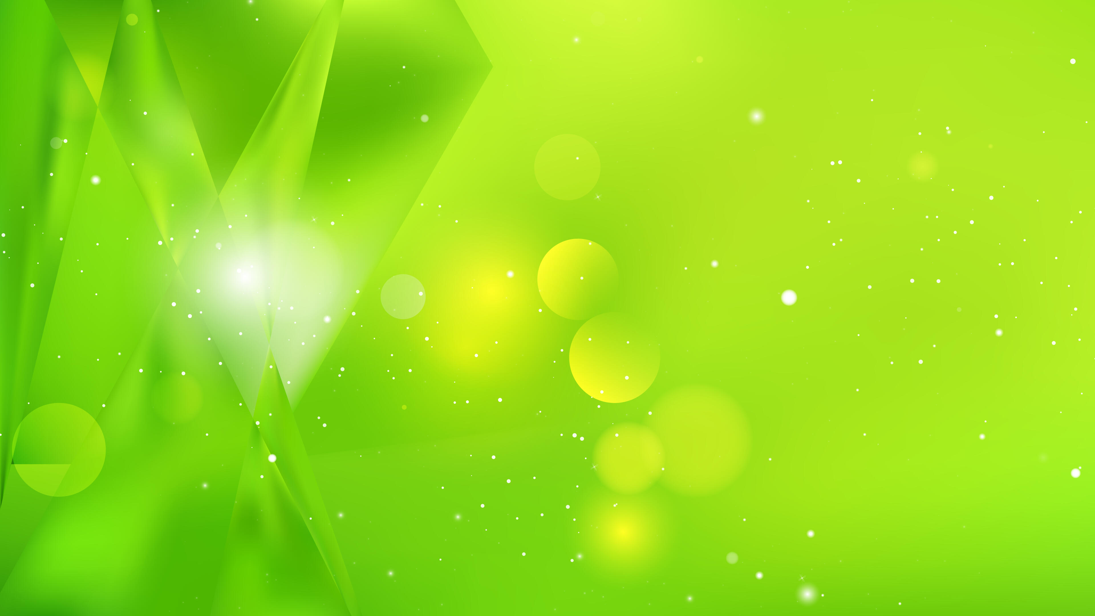 Green Abstract Background Wallpaper