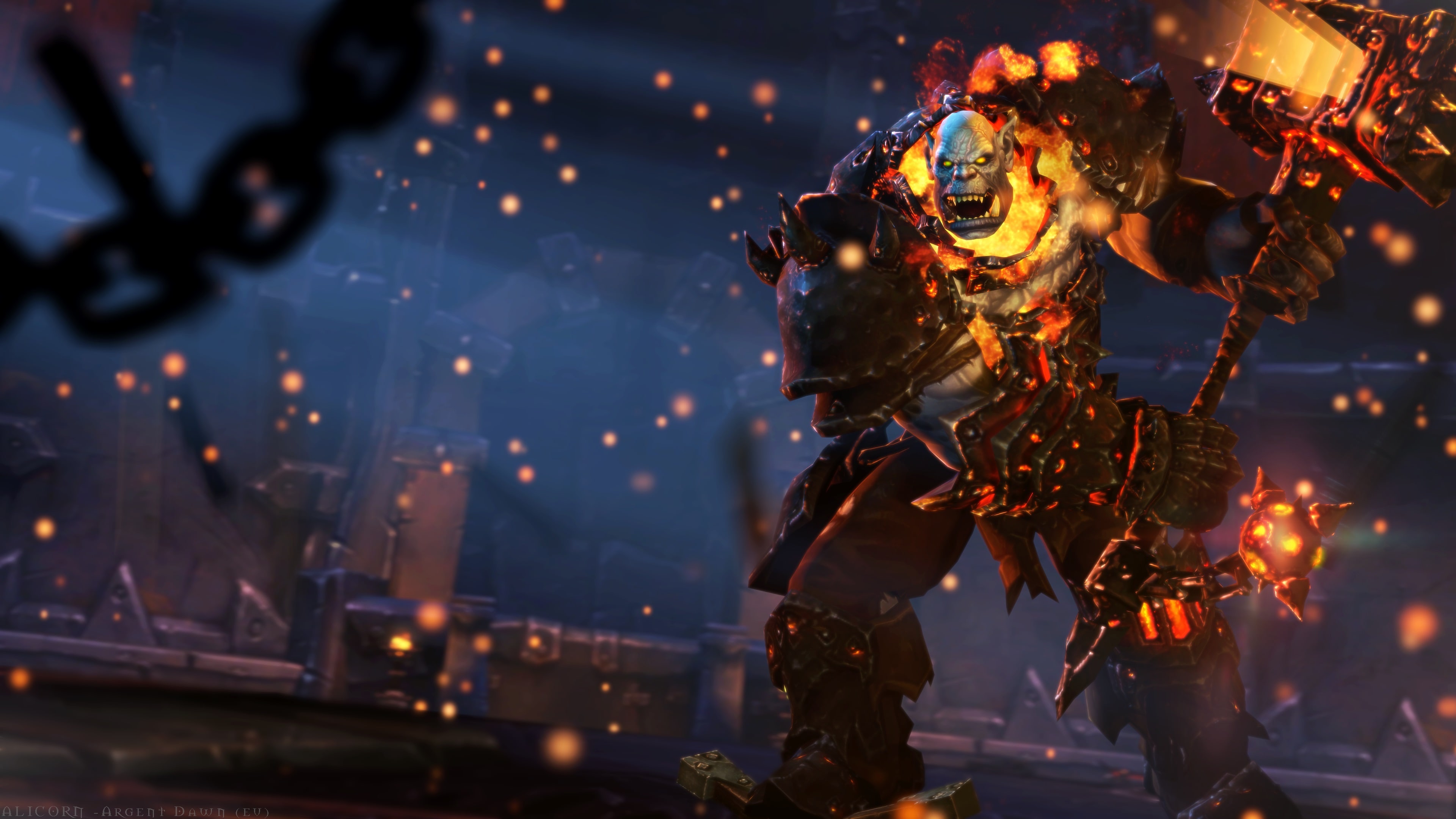 Wow Blackhand HD Wallpaper 7wallpaper Net