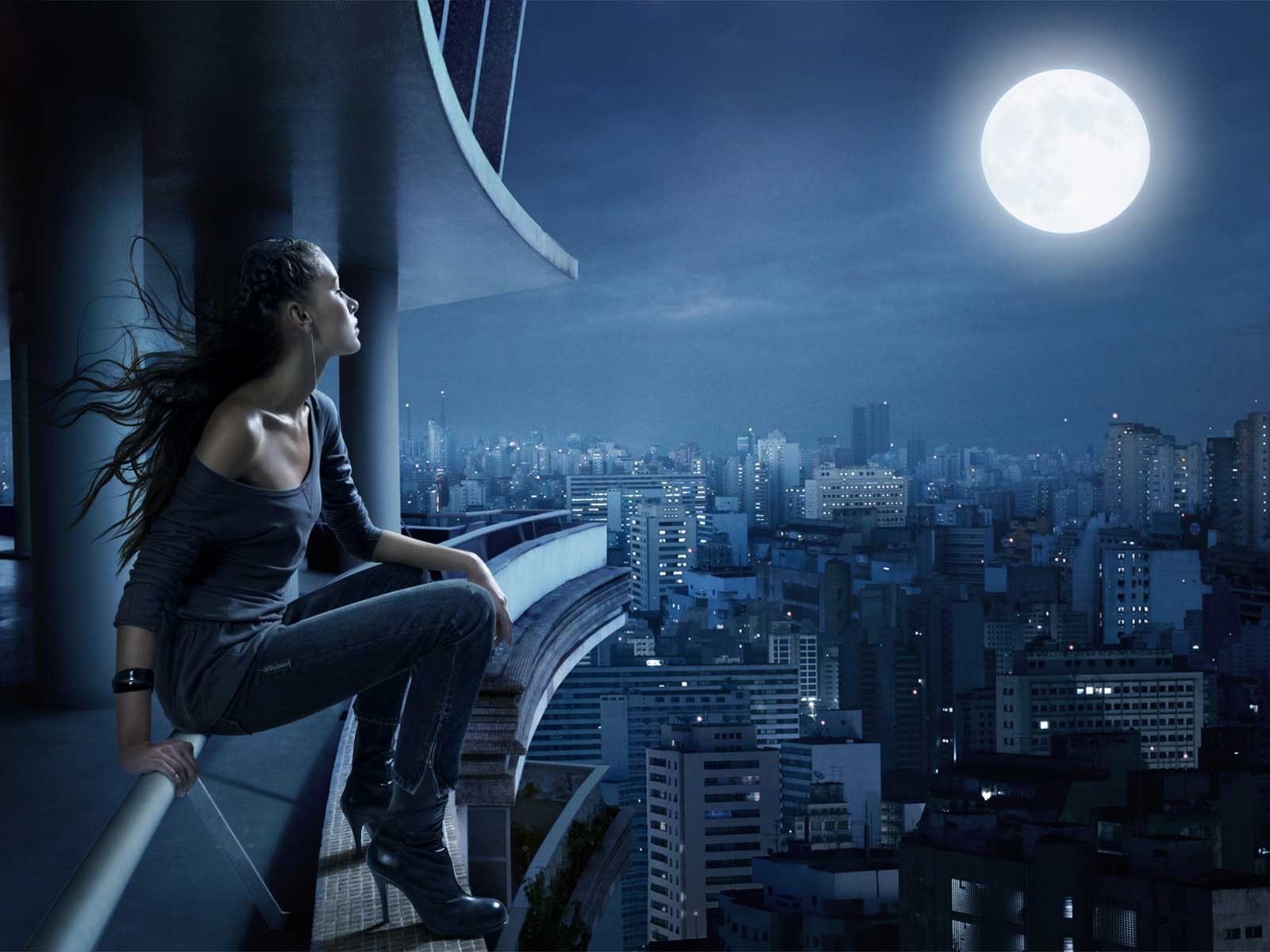 Loneliness Wallpaper Which Is Under The