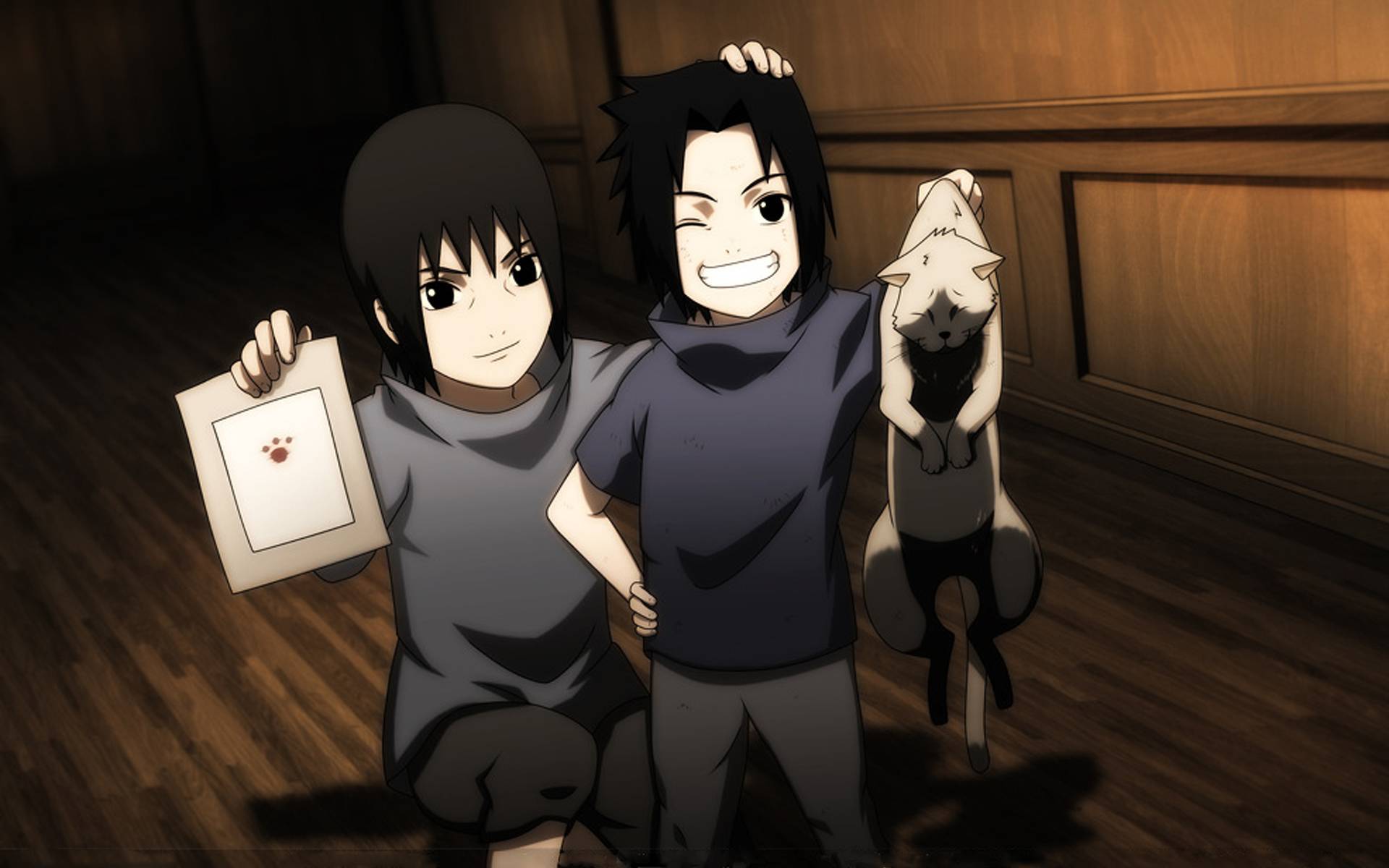 Kids Itachi And Sasuke