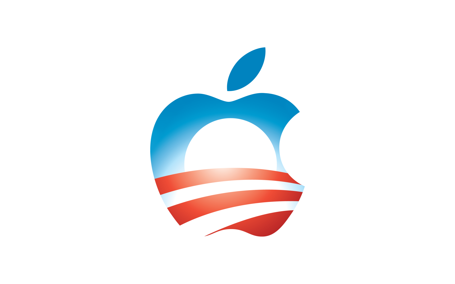 Image White Apple Wallpaper Posted Obama