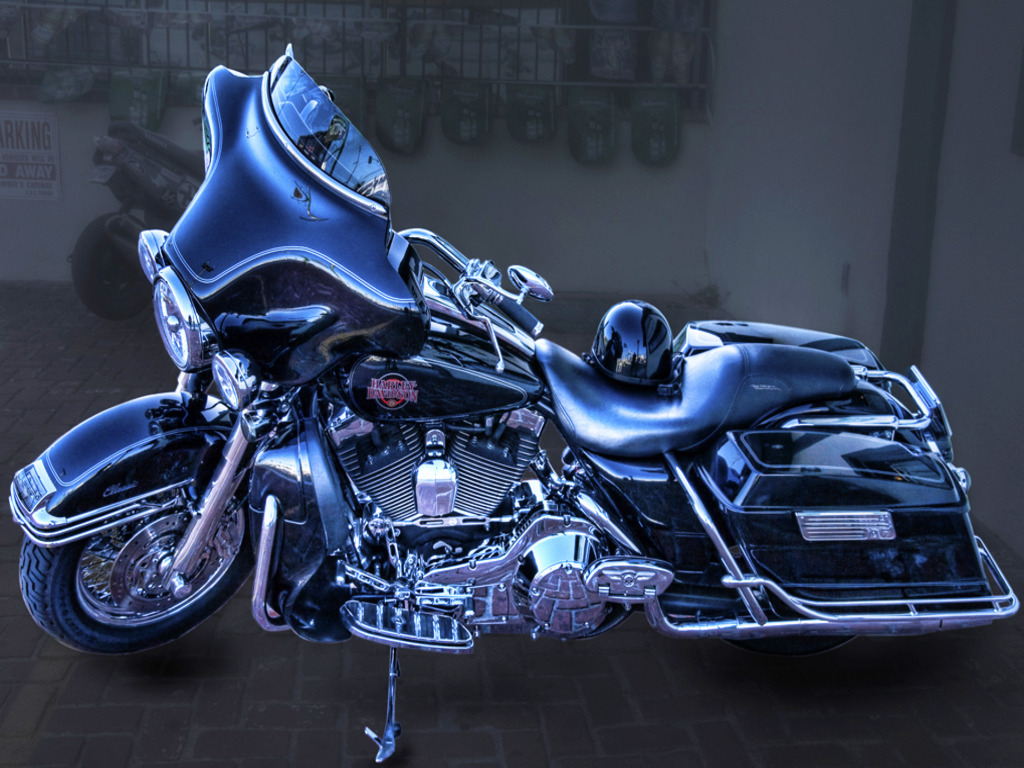 Harley Davidson Bikes Desktop Wallpaper
