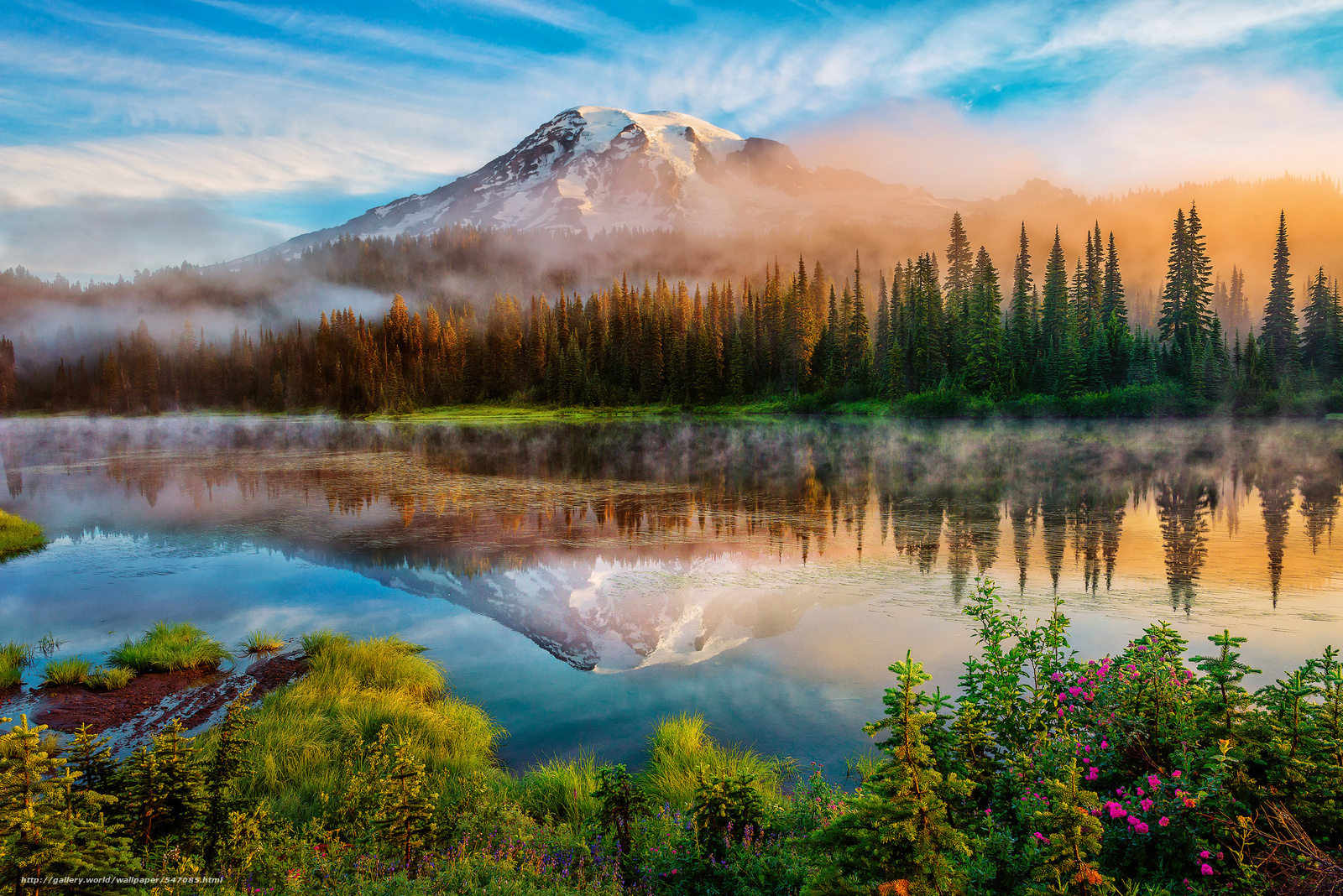 wallpaper Washington USA Cascade mountains free desktop wallpaper