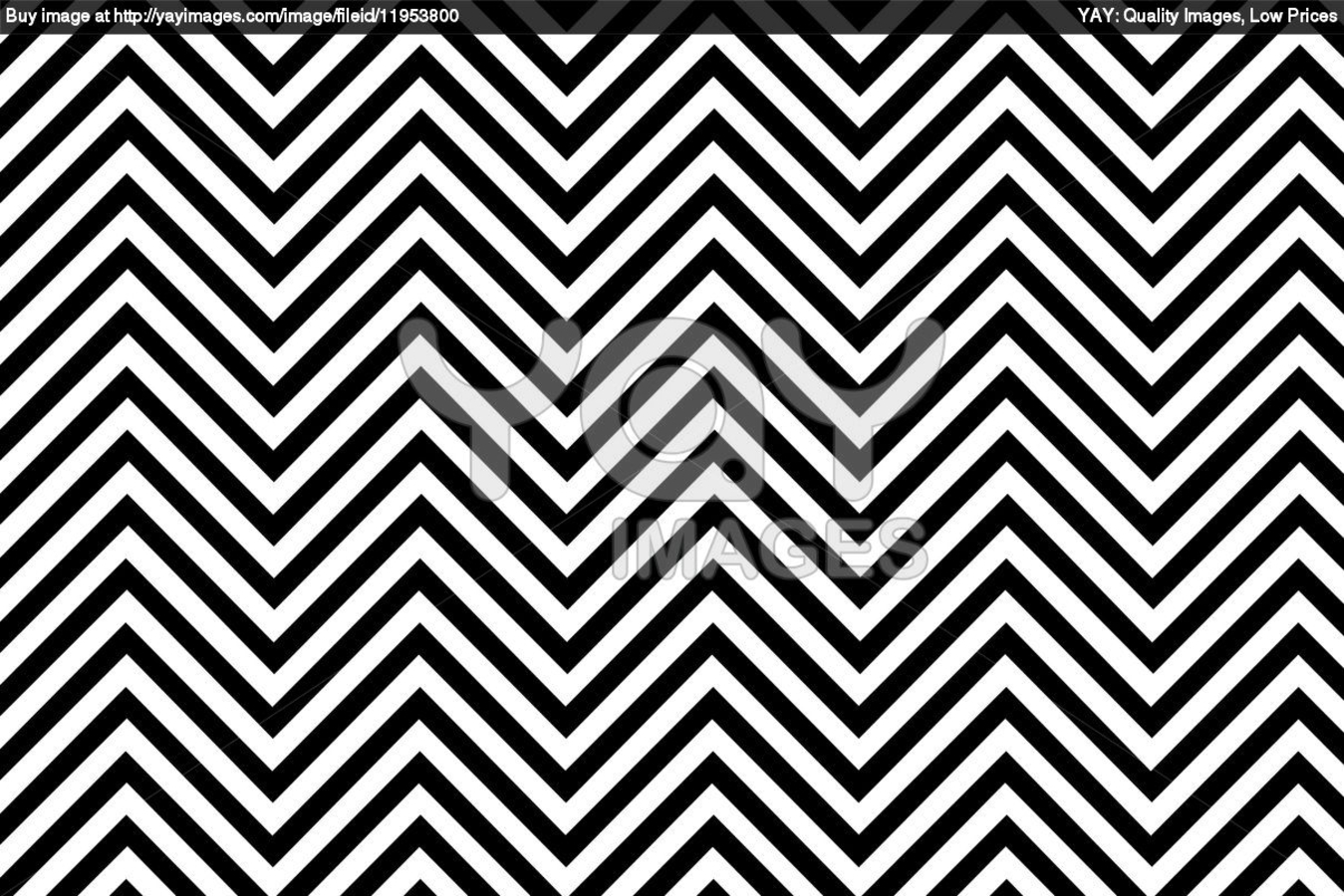Wallpaper Trendy Chevron Patterned Background Black And White
