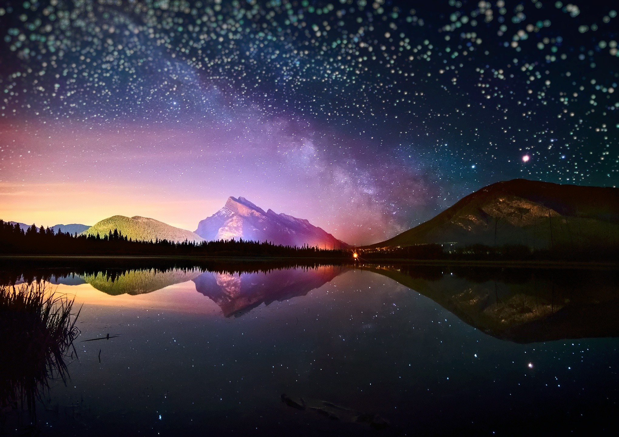 Starry Night Sky Wallpaper Background Pictures