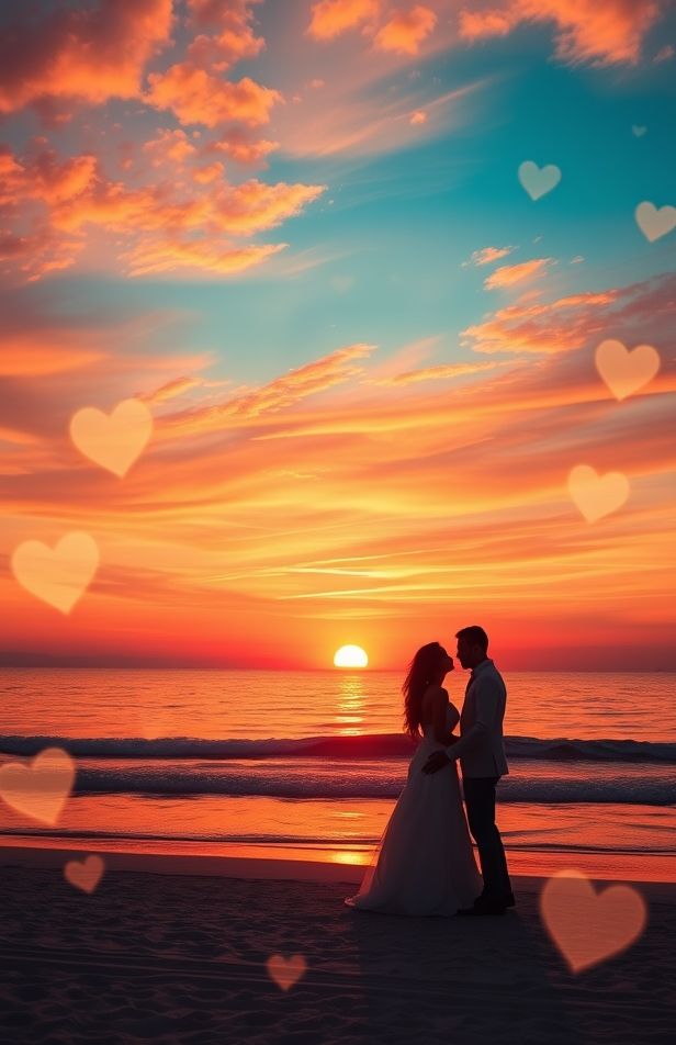 Romantic Love 3d Wallpaper