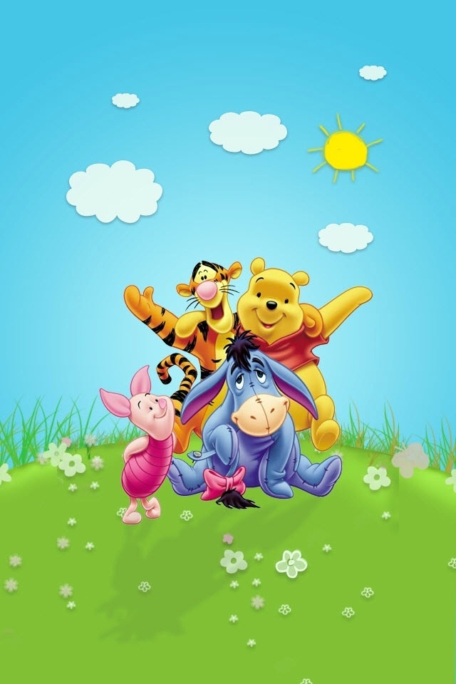 Winnie The Pooh Iphone Hd Wallpaper