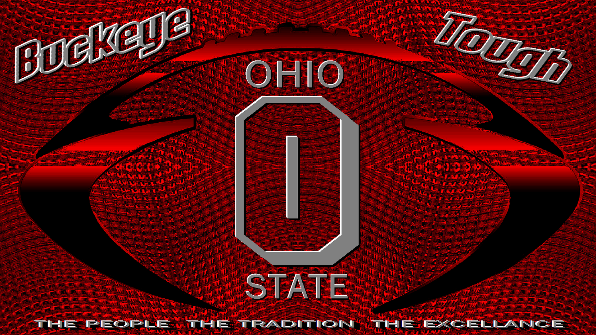 Buckeye Tough Ohio State Football Wallpaper