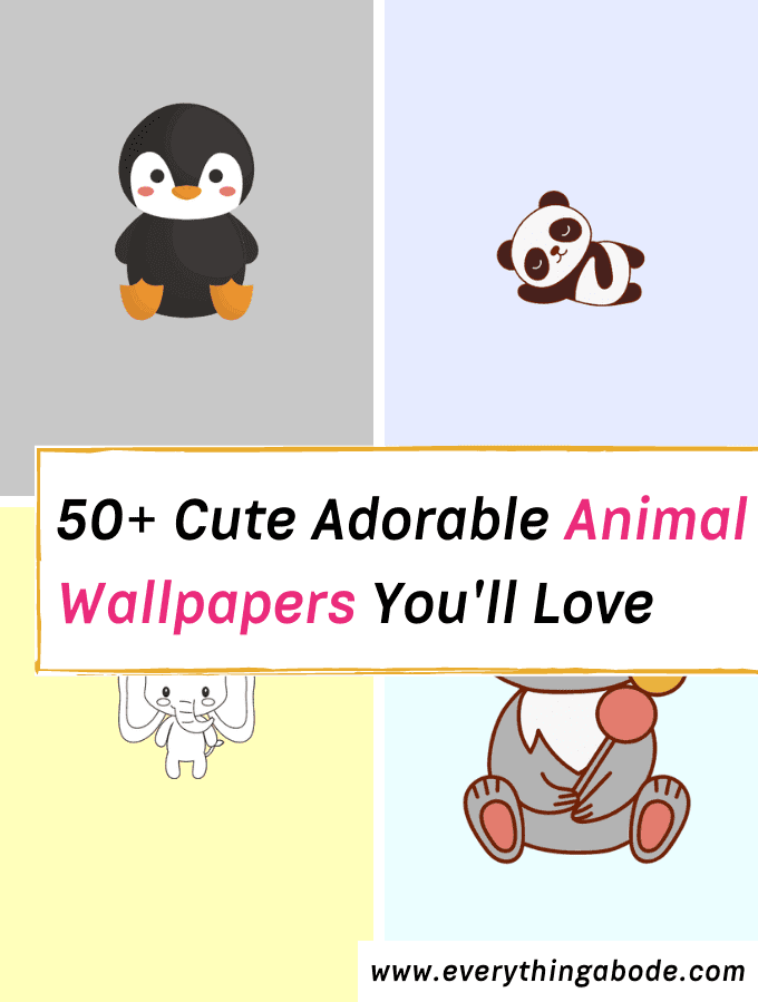 50 Cute Adorable Animal Wallpapers for iPhone   Everything Abode