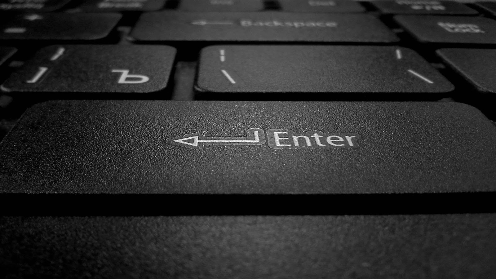 Cool Enter Keyboard Wallpaper Image With