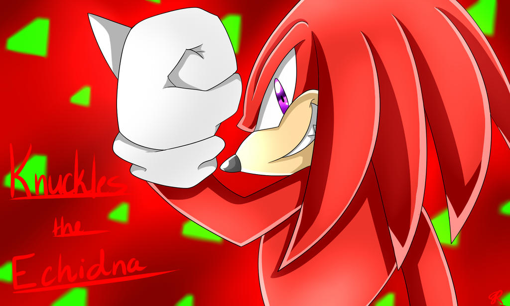 Knuckles The Echidna Wallpaper By Srthegamer Dajrjho Full