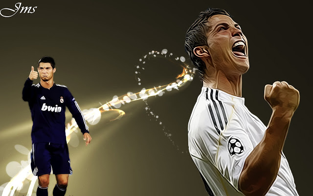 Christiano Ronaldo Art Full HD Desktop Wallpaper 1080p