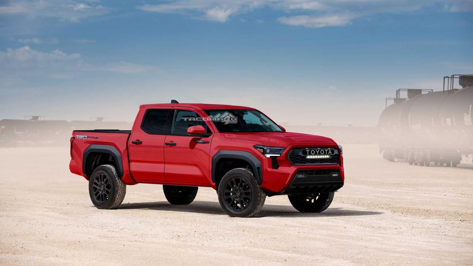 Toyota Taa Trd Pro Rendered Based On Patent Image