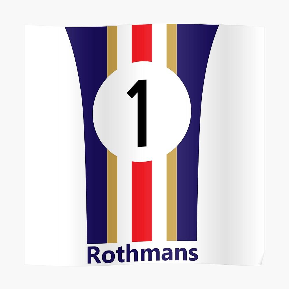 Classic Rothmans Design Sticker For Sale By Jeffreding