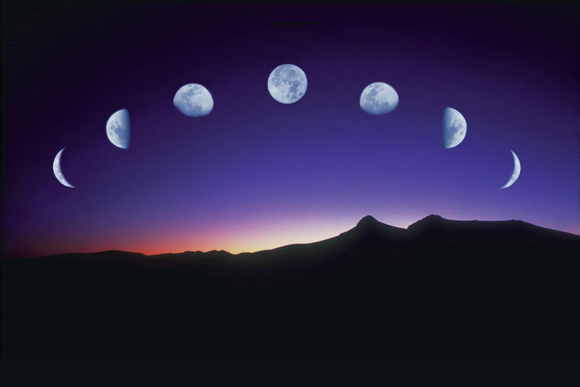 Aesthetic Moon Wallpaper