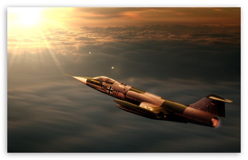 F104 Starfighter Jet HD desktop wallpaper High Definition