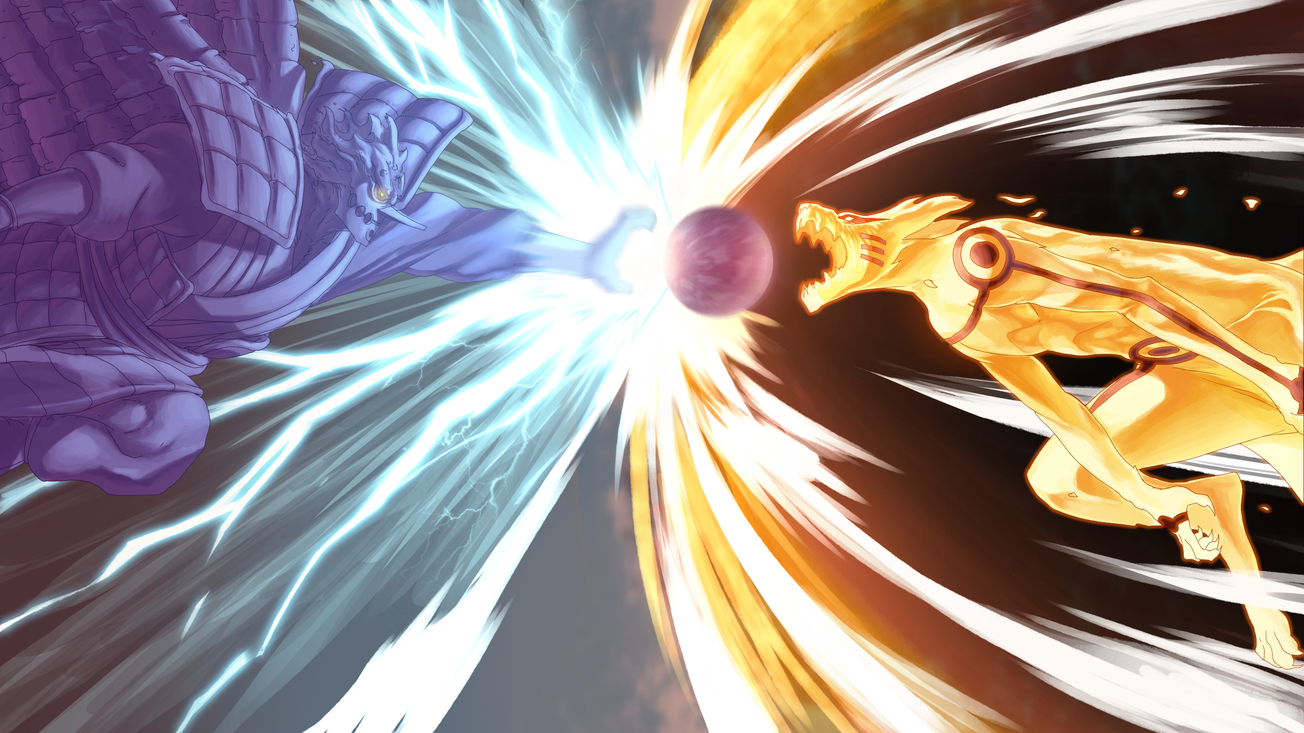 Naruto Vs Sasuke Wallpaper