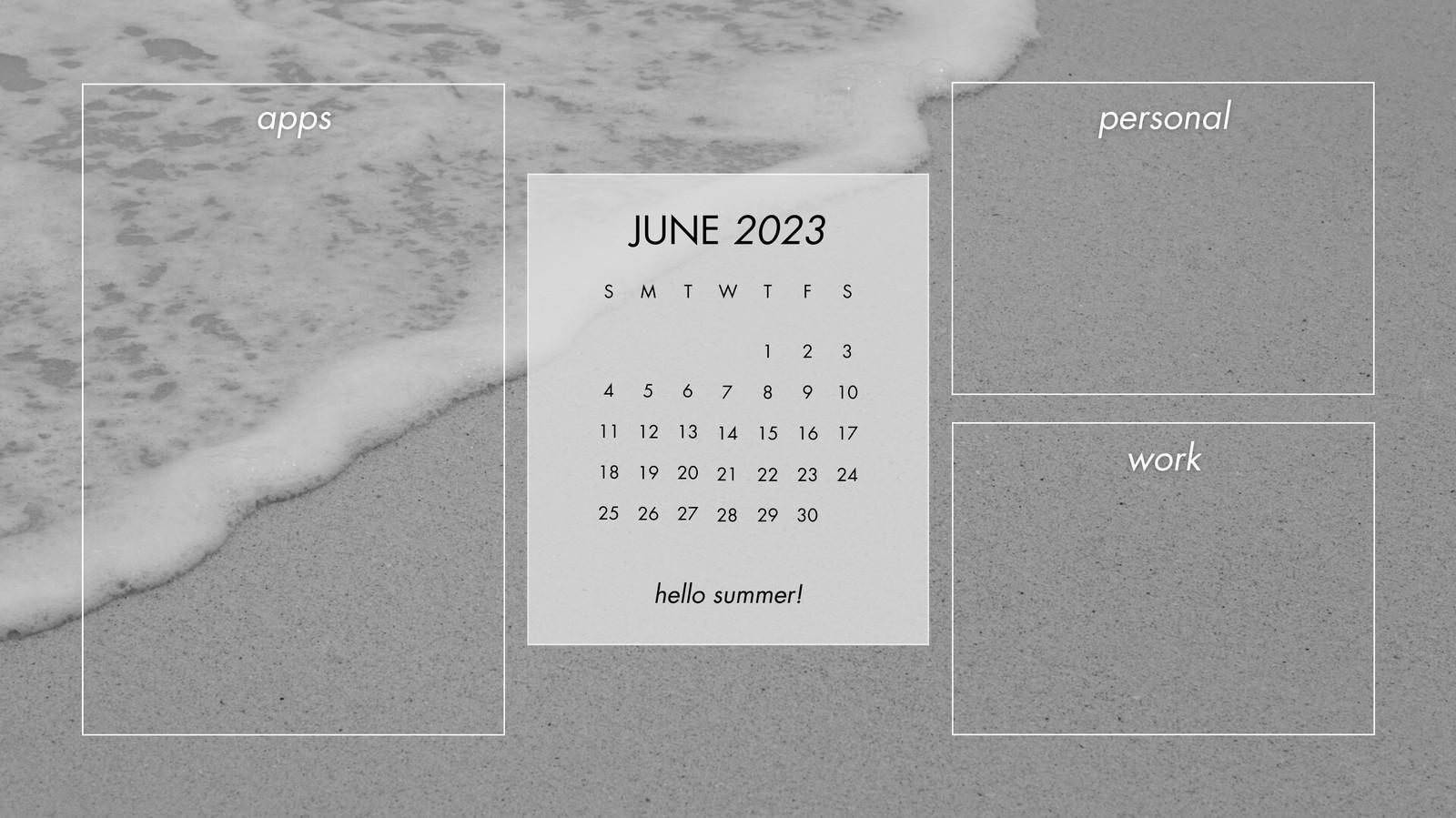 Page 6   Free and customizable beach desktop wallpaper templates