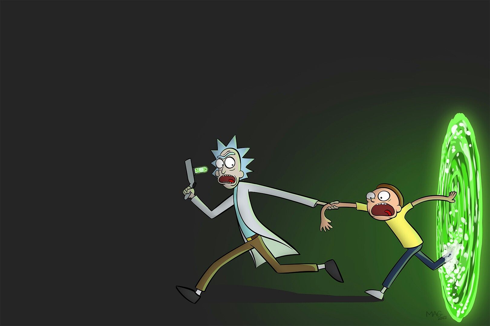 Kayla Knight On Rick Morty Wallpaper