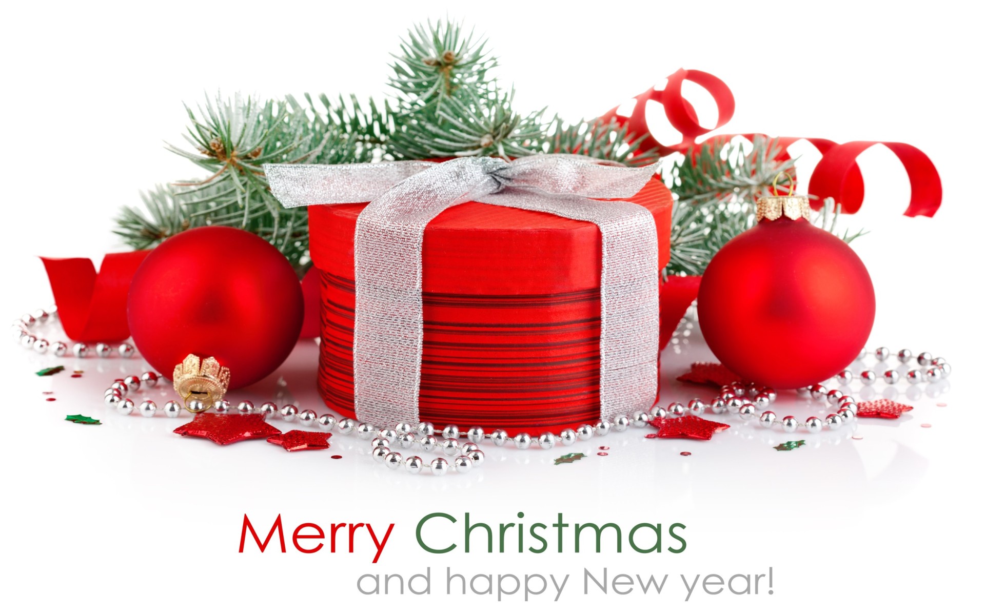Merry Christmas And Happy New Year Image