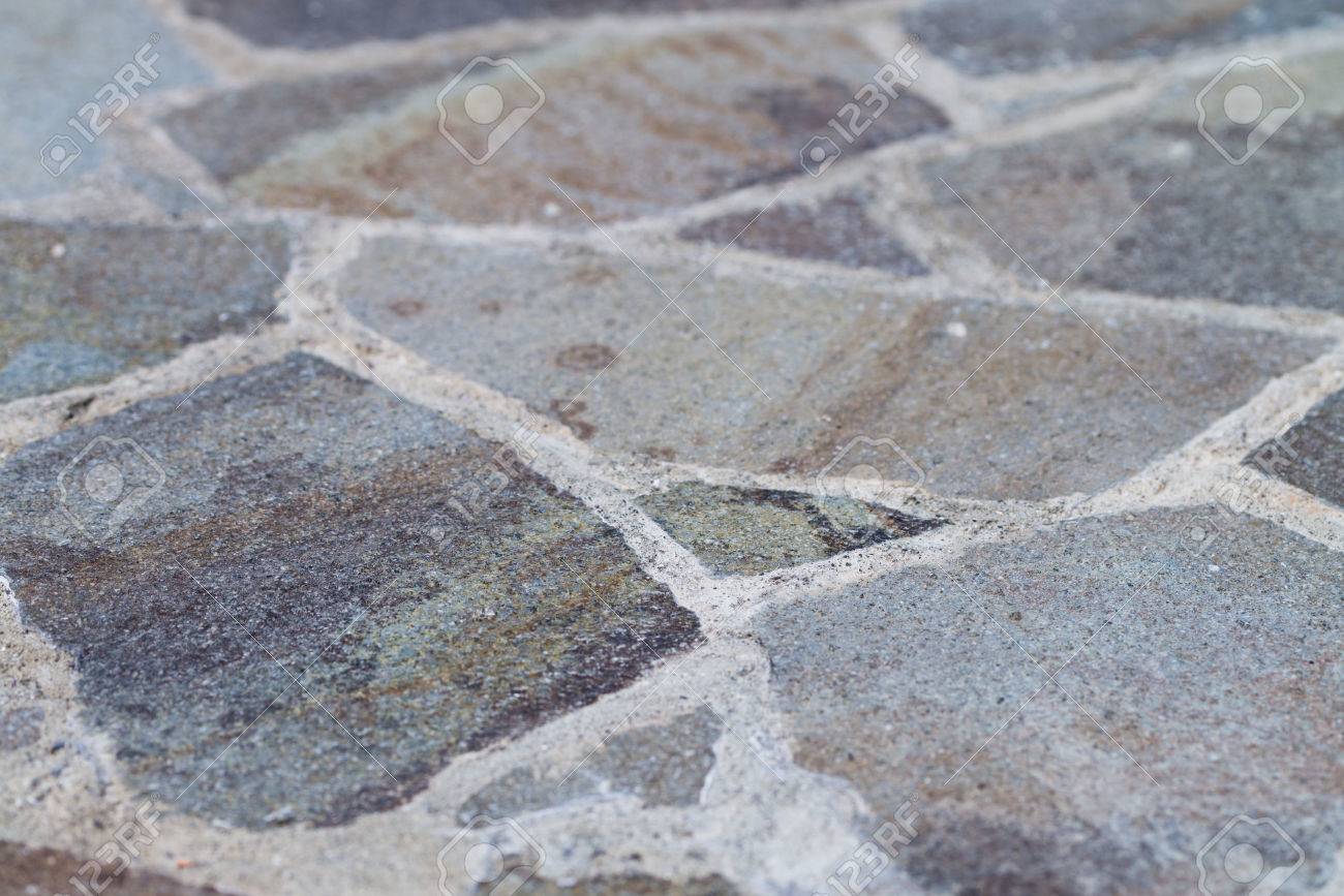 Free download A Flagstone Patio Shot At An Angle Fading Into A Blurred