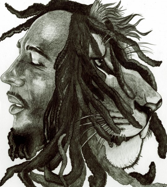 Bob Lion Marley Psd Detail