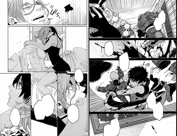 El manga Gangsta de Kohske comenz en 2010 en las ediciones de