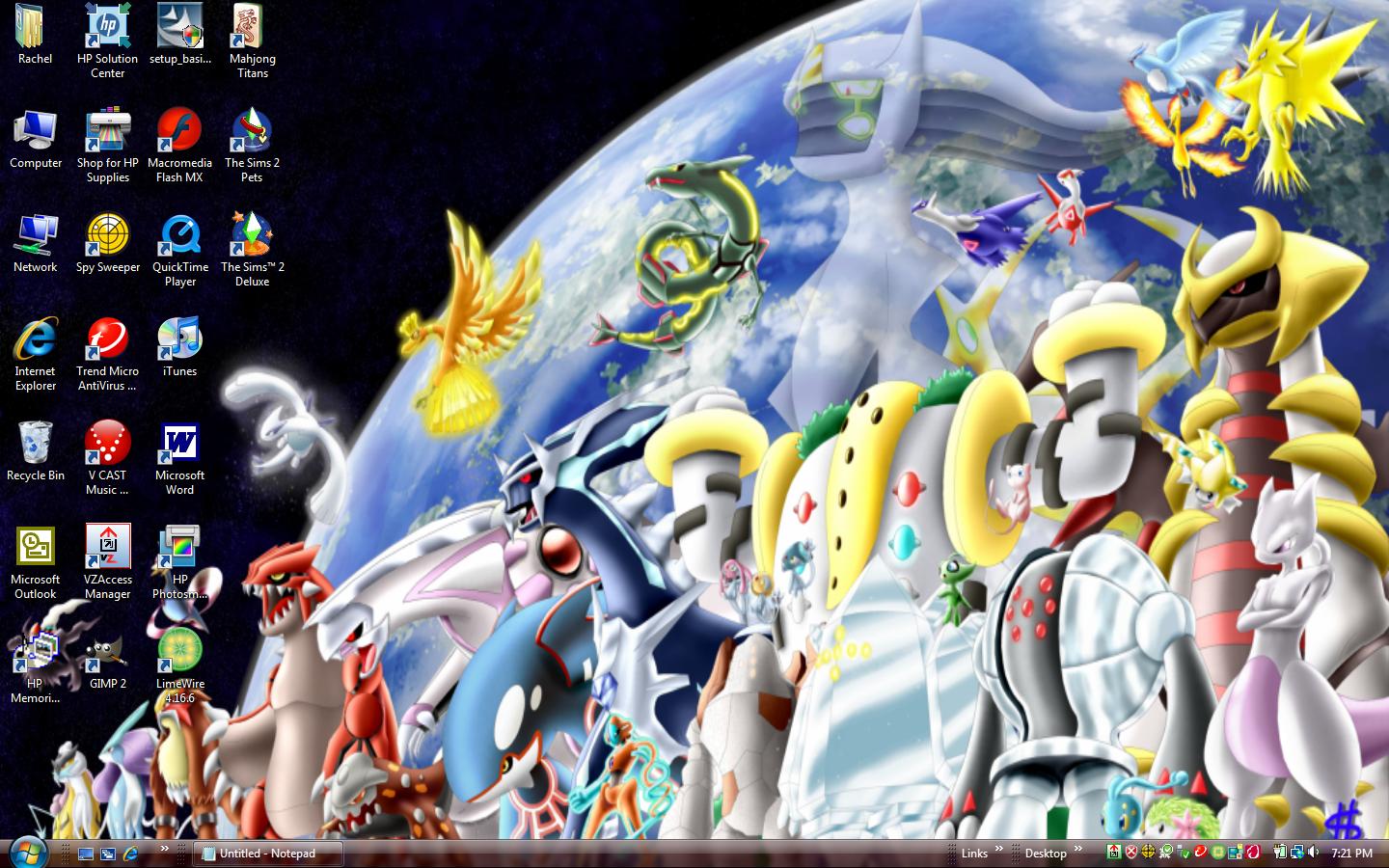 HD Wallpaper All Pokemon Background