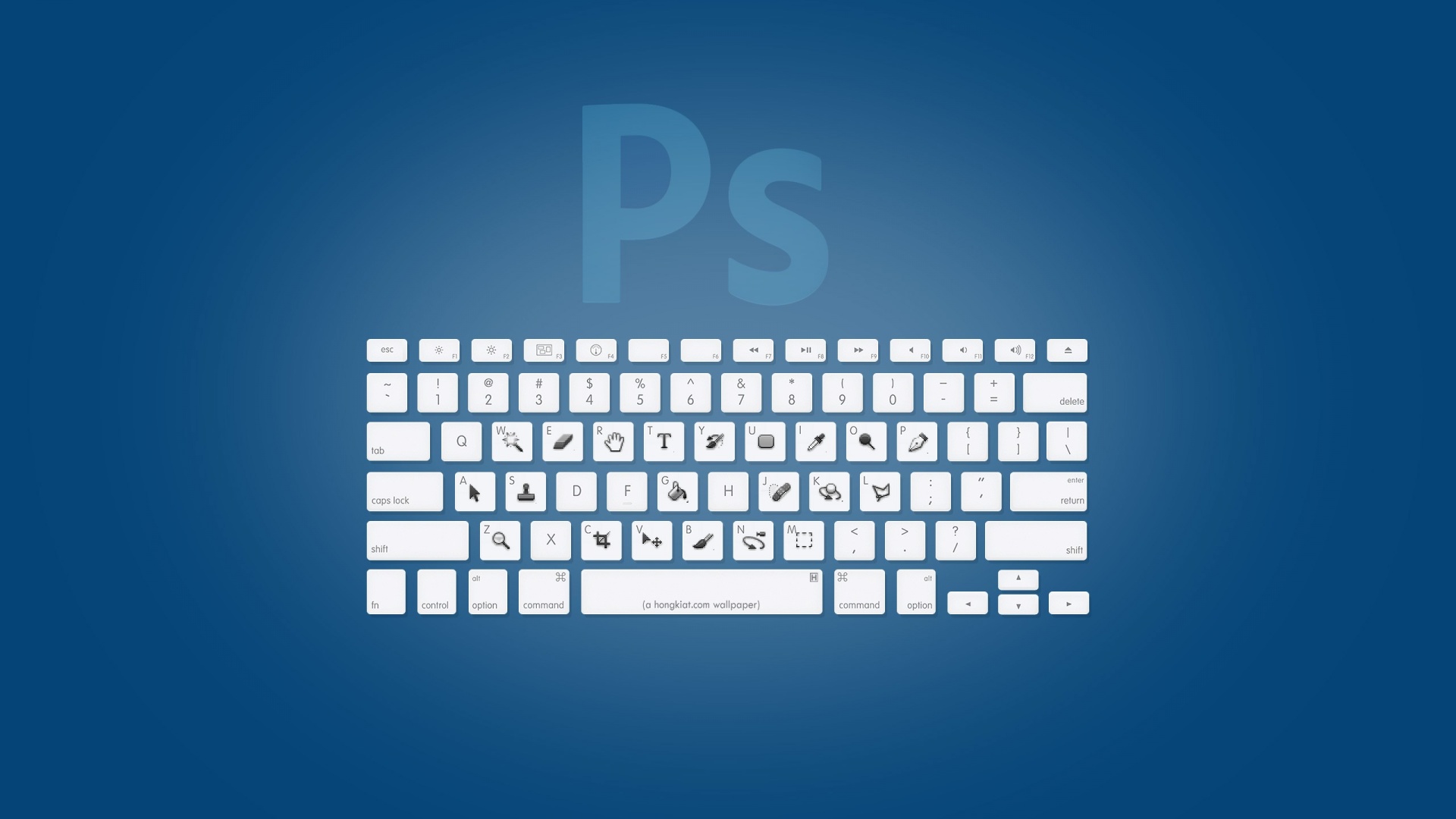 Adobe Photoshop Keyboard Desktop Pc And Mac Wallpaper