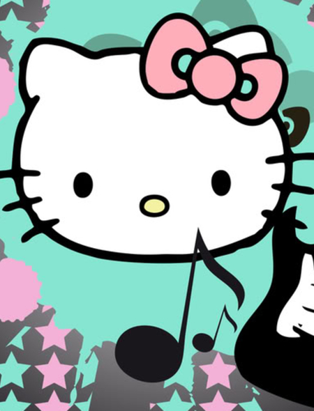 Hello Kitty Rockstar Wallpaper For Phones And Tablets