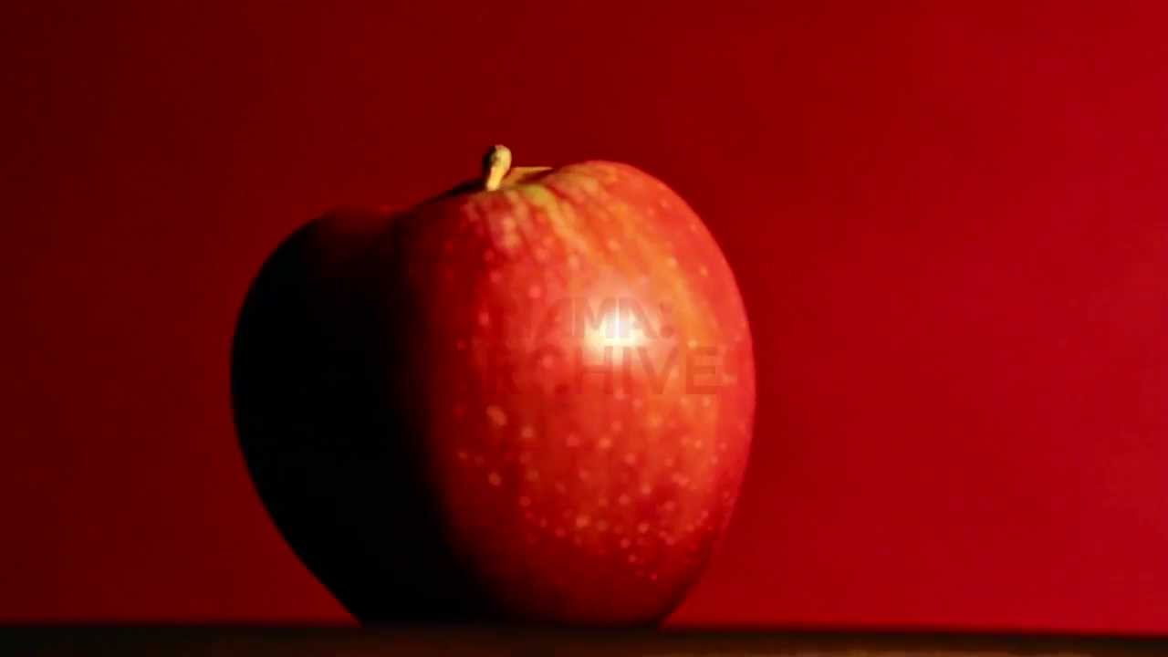 Red Apple On Background Rushes From Nama Archive