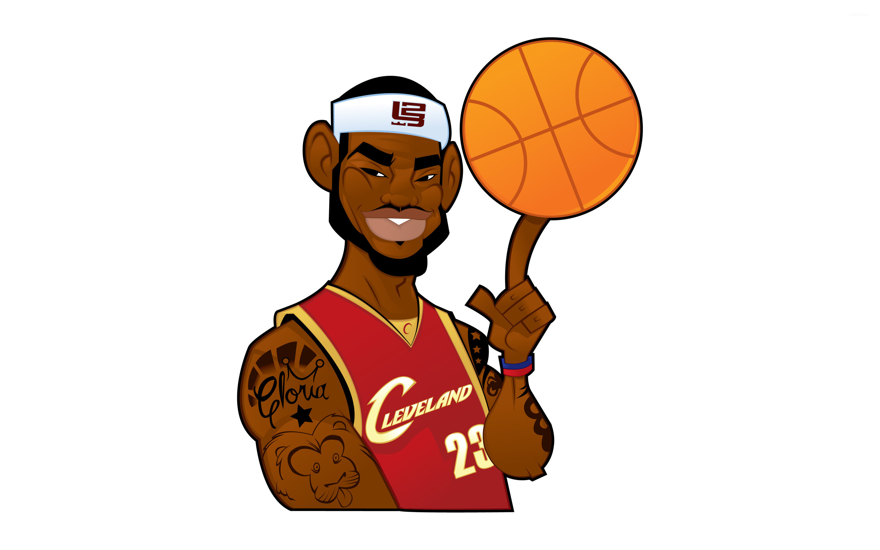 [50+] NBA Cartoon Wallpaper on WallpaperSafari