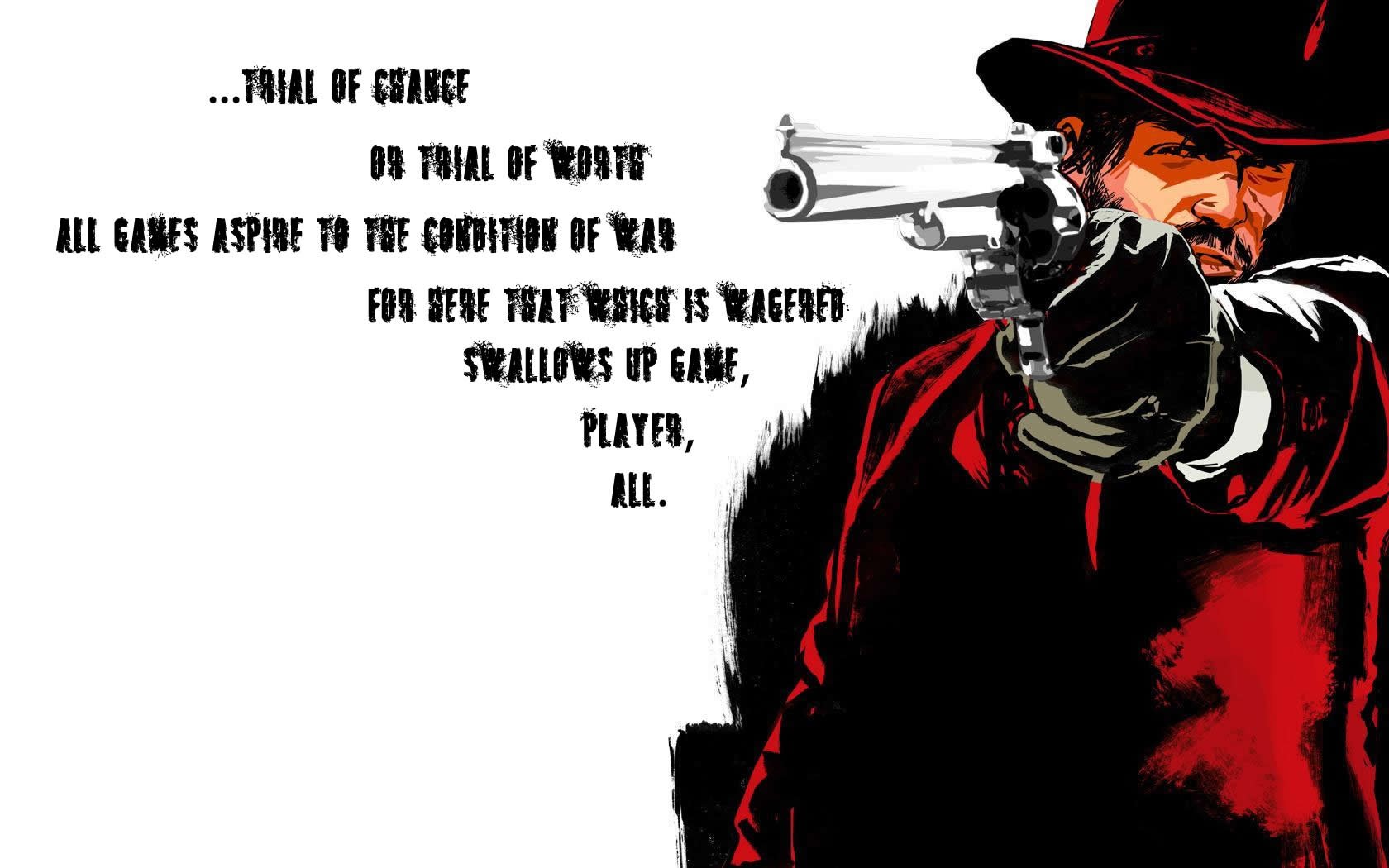 Guns Text Quotes Red Dead Redemption Fresh HD Wallpaper