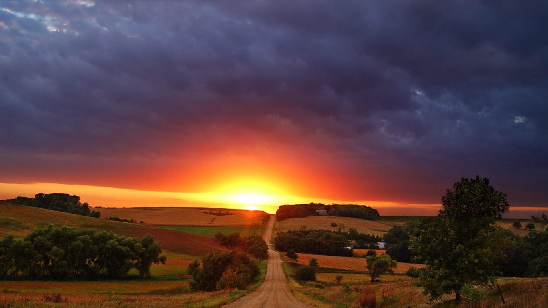 Country Roads Wallpaper