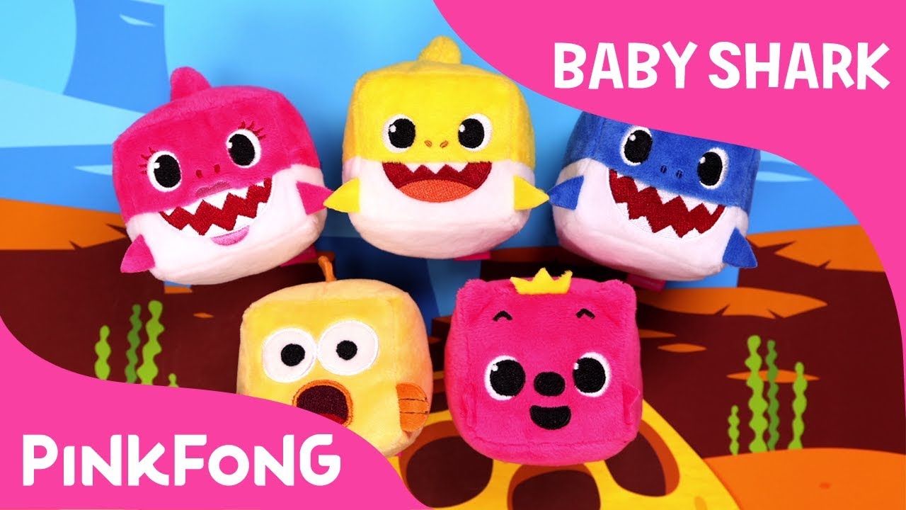 Cube Baby Sharks Pinkfong Animal Songs