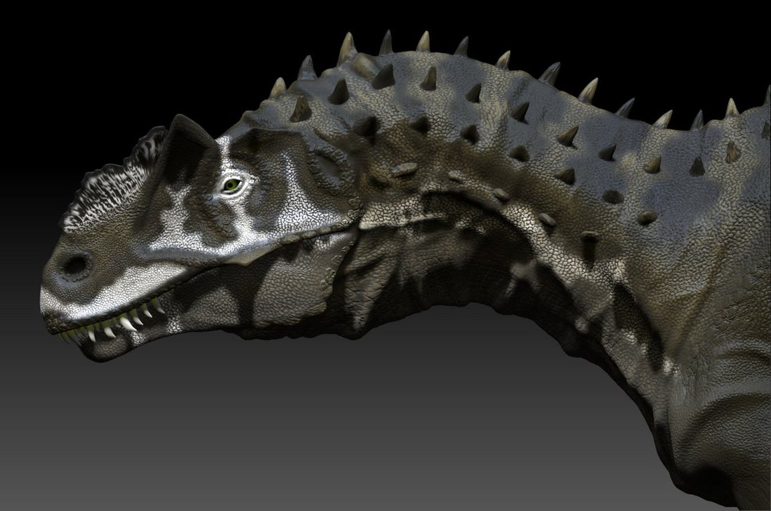 Allosaurus Head New Version By Manuelsaurus